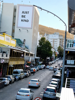 Long Street, the hub of Cape Town nightlife